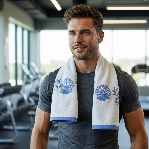 Houston Comfy PeakPerformance Towel – Compact Quick Dry Fitness Towel