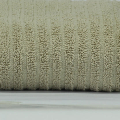 Close-up of BeigeFit towel fabric – soft, breathable, and durable