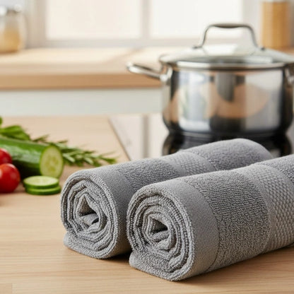 Eco-Friendly Cotton Kitchen Towel – Gentle on Hands, Strong on Spills