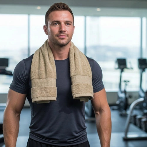 High Absorbency FlexDry Workout Towel – Compact & Gym-Bag Friendly