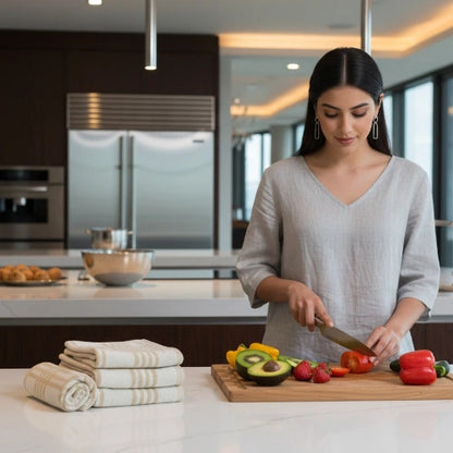 Houston Comfy DécorDry Kitchen Towels – Perfect for Drying Dishes and Cleaning