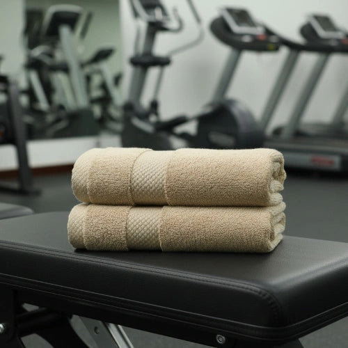 Houston Comfy FlexDry Workout Towel – 100% Cotton, Quick Dry & Sweat Absorbent