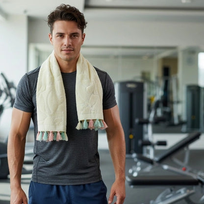 Houston Comfy FloraFlex Sports Towel – Sweat Absorbent & Lightweight