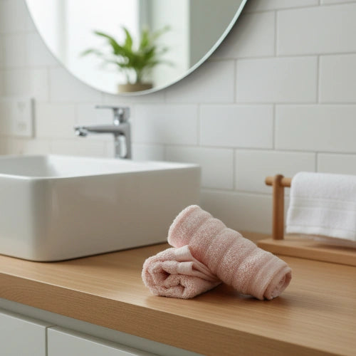 Luxury CottonCare Face Towel – Absorbent, Skin-Friendly & Lightweight Design