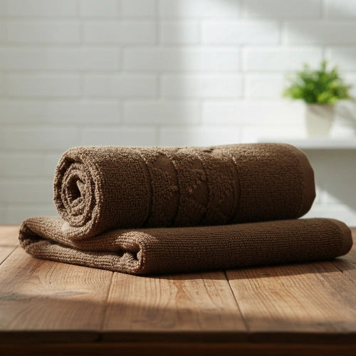 Luxury Cotton Face Towel – Absorbent, Skin-Friendly & Lightweight | Houston Comfy