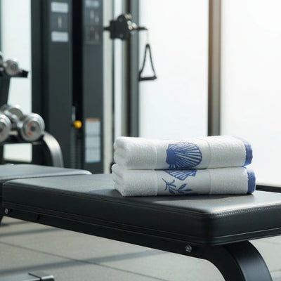 PeakPerformance Gym Towel – 100% Cotton, Quick Dry & Sweat Absorbent Workout Towel(Set of 2) | Houston Comfy