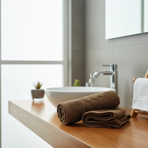 SoftGlow Face Towel in Elegant Design – Premium Quality Cotton Towel