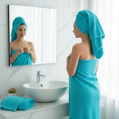 Premium Sky Comfort bath towel – Plush spa-quality cotton towel for daily use