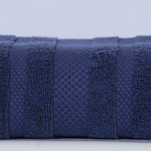 Dark Blue Luxury Cotton Bath Towel set – Houston Comfy premium towels