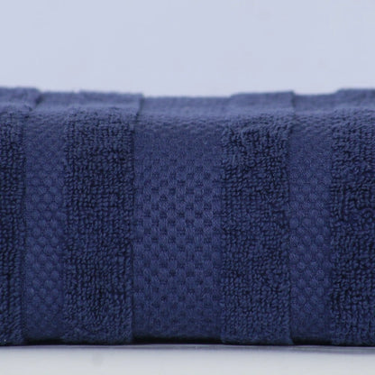 Dark Blue Luxury Cotton Bath Towel set – Houston Comfy premium towels